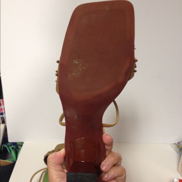 Moda Spana heels square be added sandals 9 - Picture 6 of 6